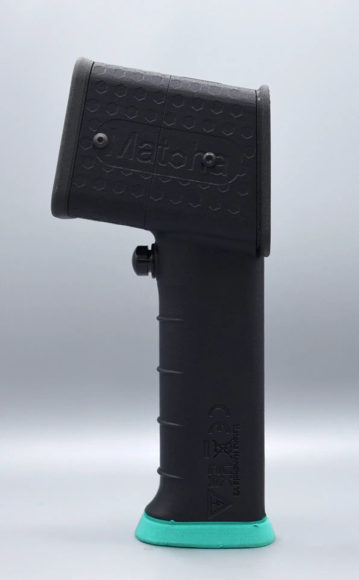 CarpeTell handheld device side profile