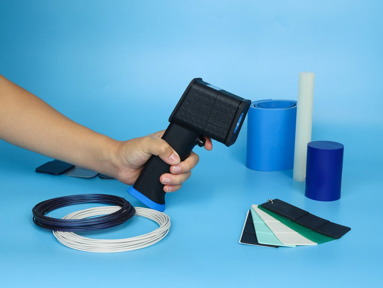 PlasTell handheld scanning samples